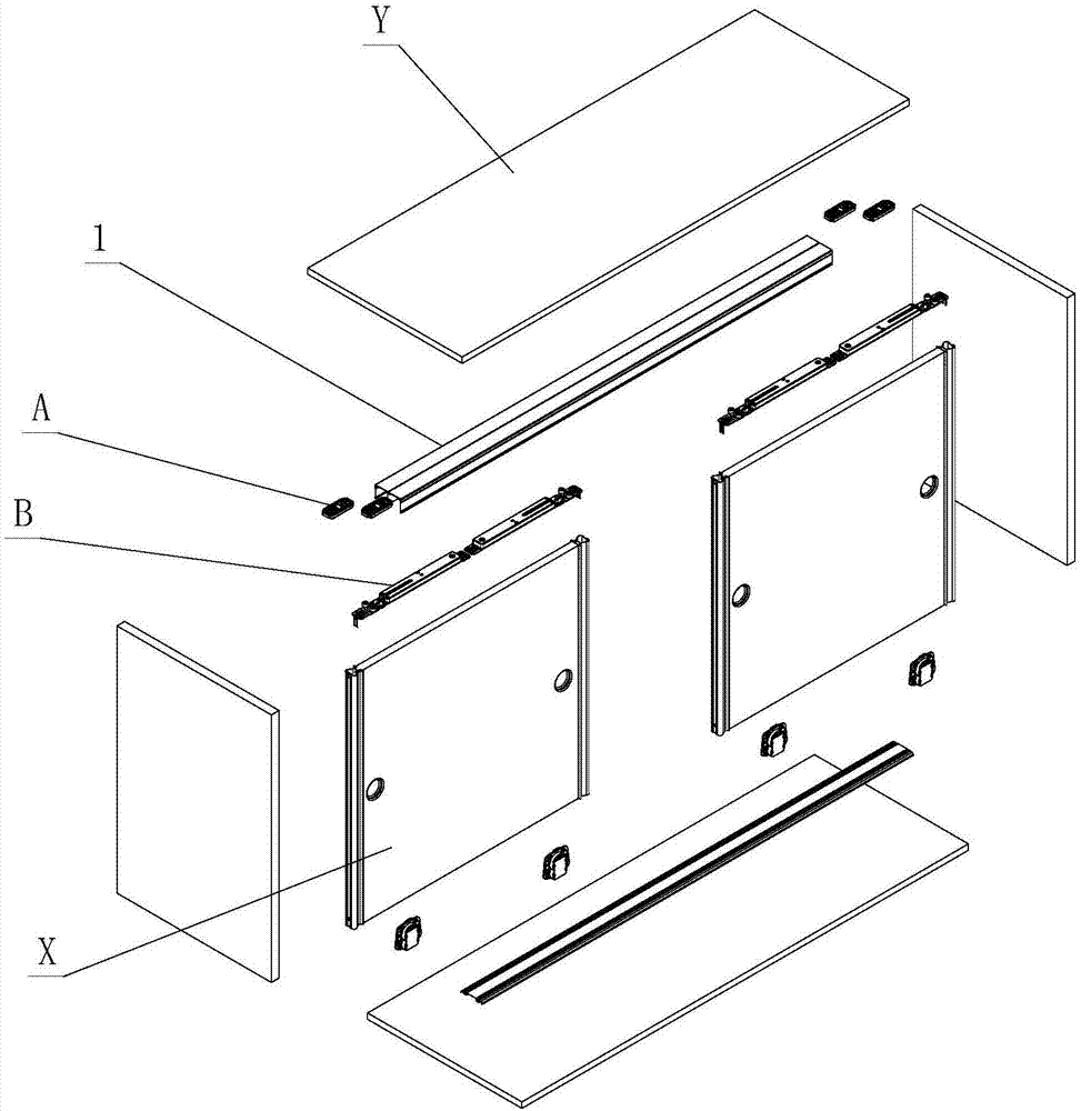 一种用于家具滑动门的拨动装置自寻位结构的制作方法