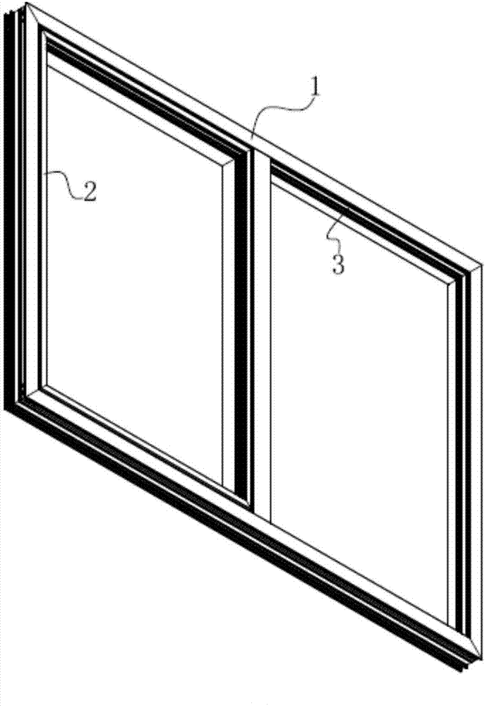 平开窗外框结构、外开型窄边平开窗及内开型窄边平开窗的制作方法