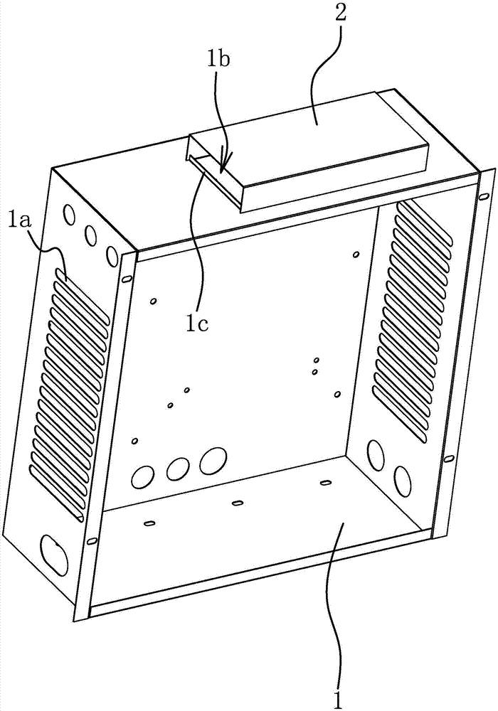 螺杆压缩机中的电器箱体的制作方法