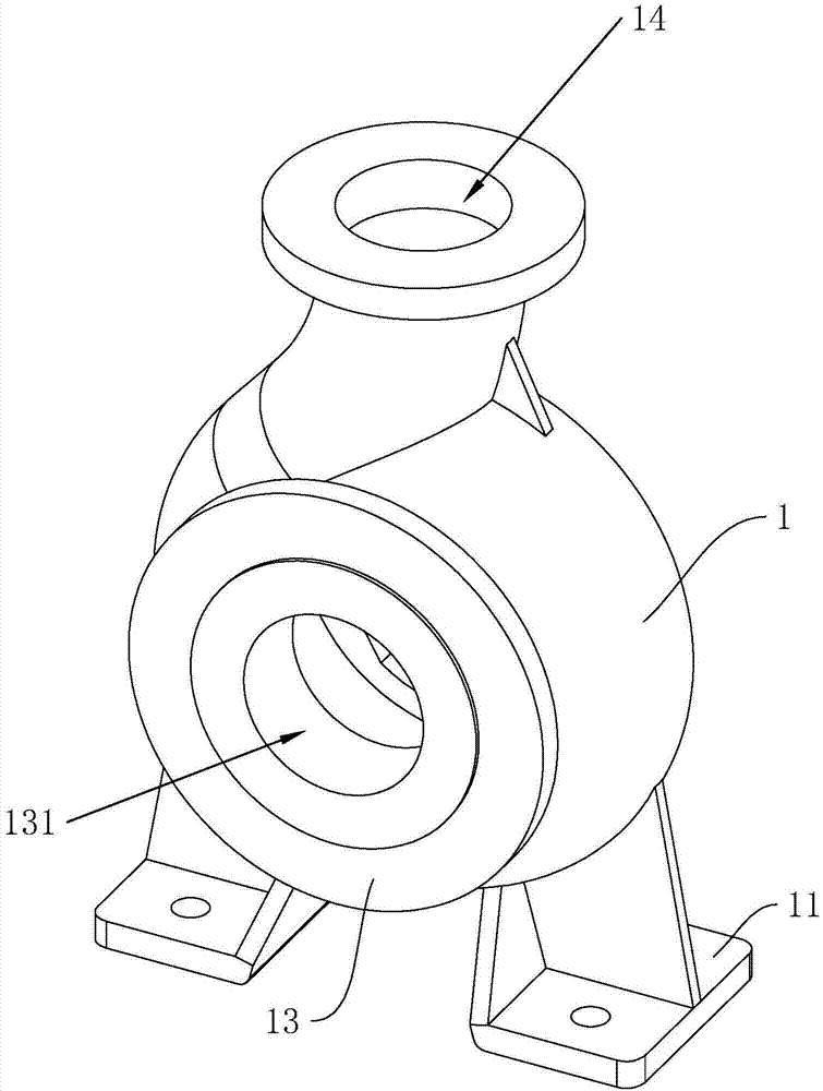 一种离心泵泵壳及其夹紧装置的制作方法