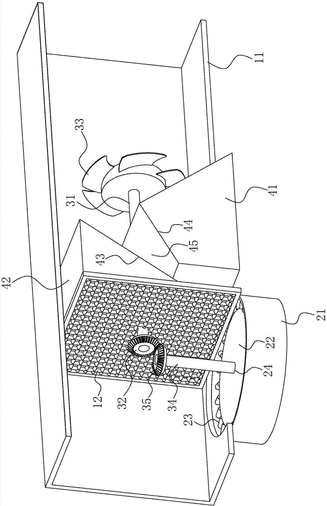 一种中央空调风道结构的制作方法