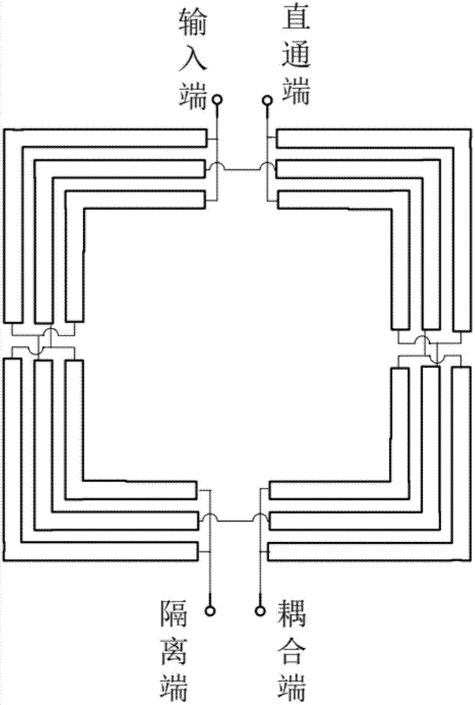 小型化Lange型数控单片集成移相器的制作方法