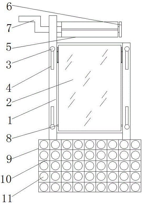 一种建筑设计绘图用辅助装置的制作方法