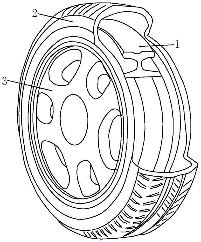 一种防爆轮胎的制作方法