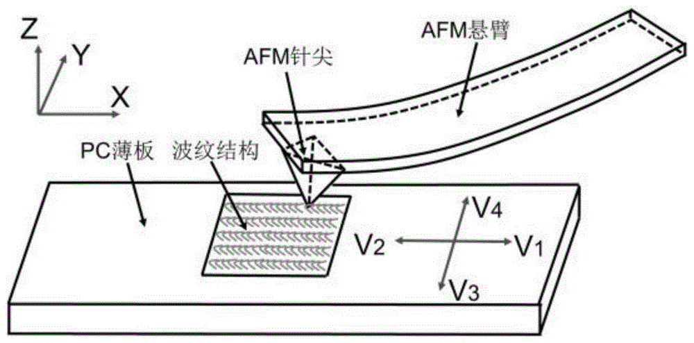 一种基于AFM加工的表面增强拉曼基底的制备方法与流程