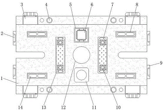 一种机油冷却器平端面打中心孔专用模具的制作方法