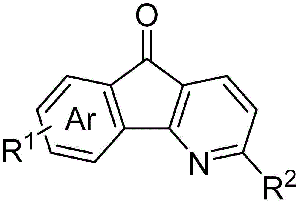 一种氮杂芴酮类衍生物及其制备方法和应用与流程