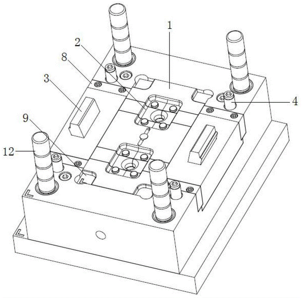点焊机旋转扣板制造模具的制作方法