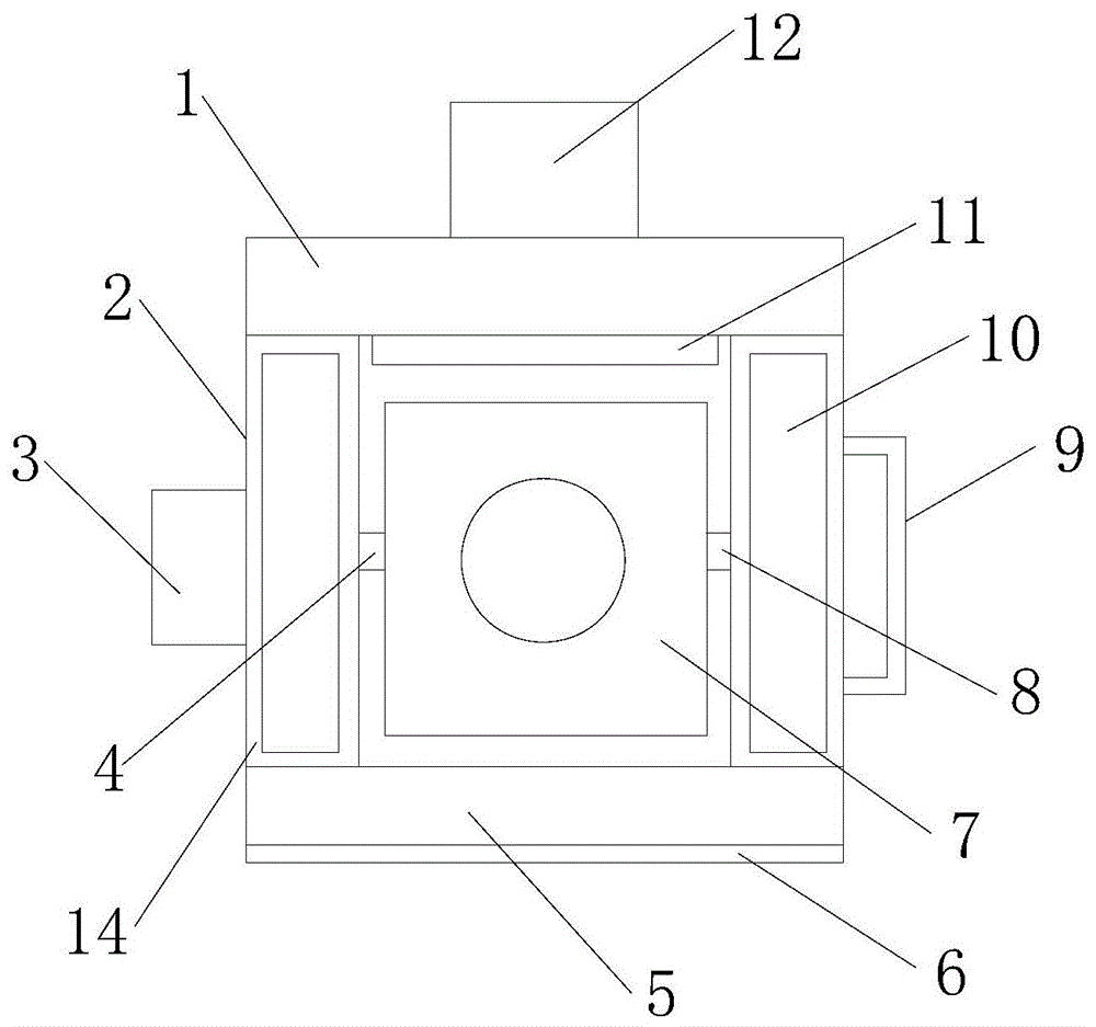 一种倒车标尺画面居中可调摄像头的制作方法