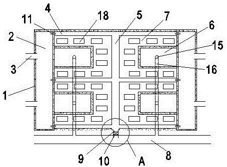 一种石蛙规模化高效养殖池的制作方法