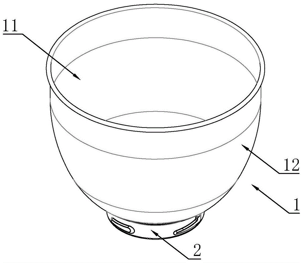 一种厨师机搅拌盆的制作方法