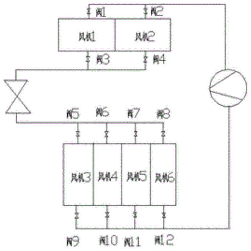 定频空调停机控制方法与流程