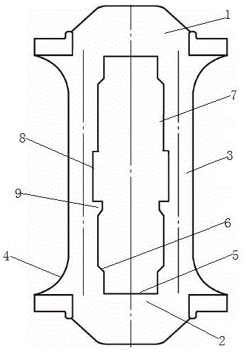 一种圆柱轧机闭式一体架的制作方法