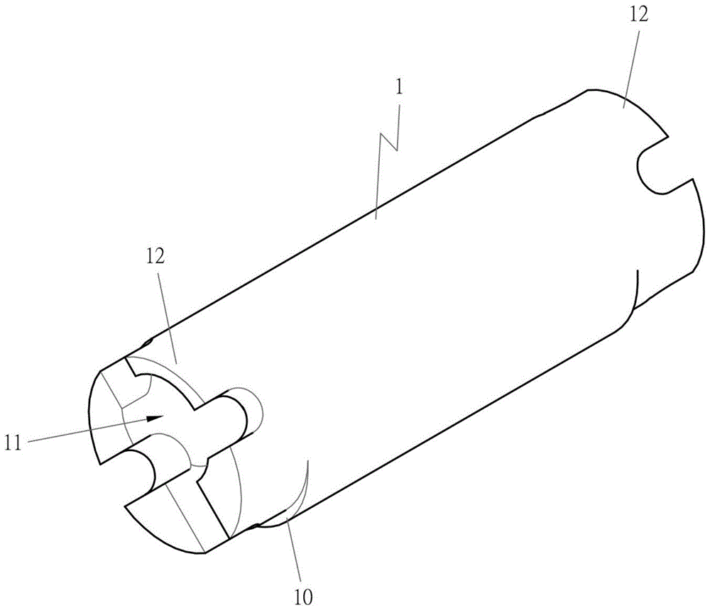 偏重心发卷的制作方法