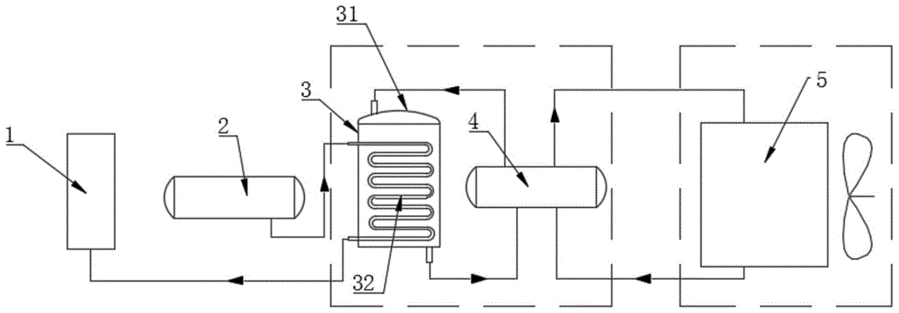 分体式冷干机的制作方法