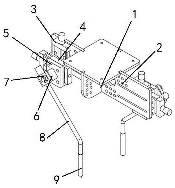 窄间隙焊接夹具单元的制作方法
