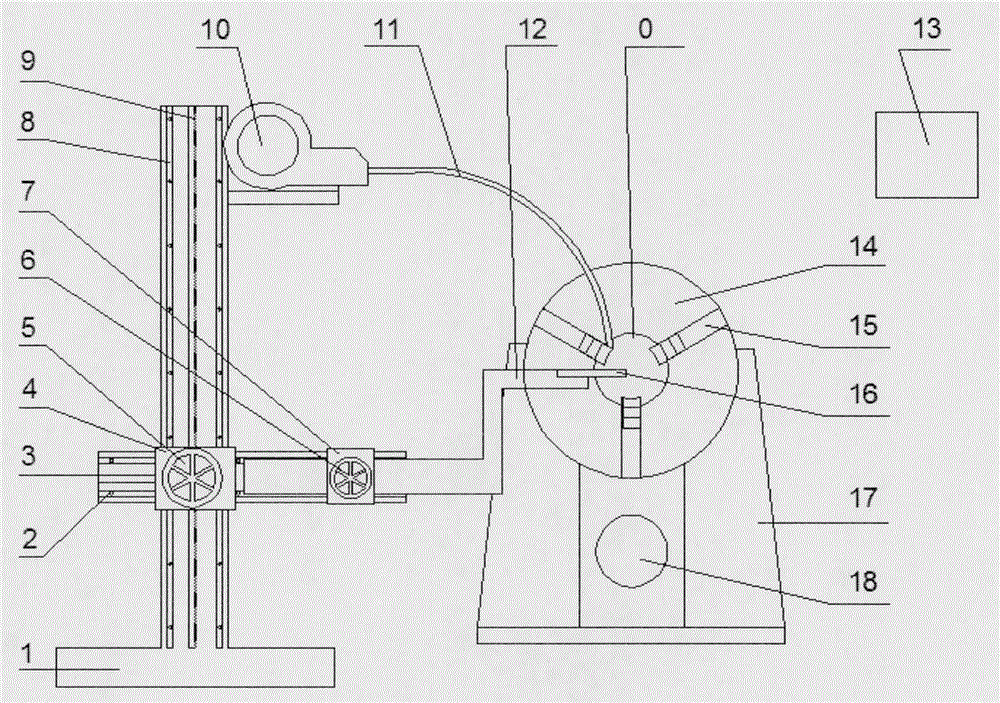 一种油缸连接短管自动焊接支架的制作方法