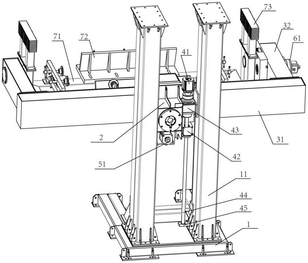 应用于铲斗焊接机器人工作站的三轴变位机的制作方法