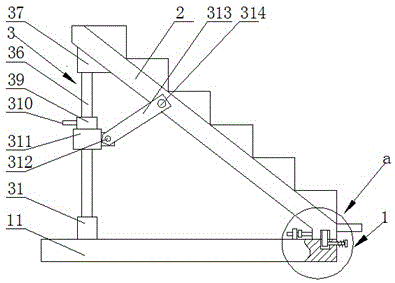 一种装配式建筑楼梯间工具式交通楼梯的制作方法