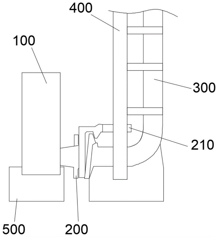 潜水排污泵自耦装置的制作方法