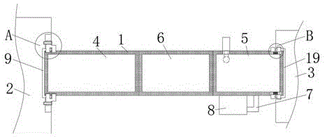 一种带有串联低阻均量橱柜进气管道的橱柜的制作方法