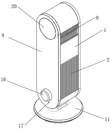 离子塔空气净化器的制作方法