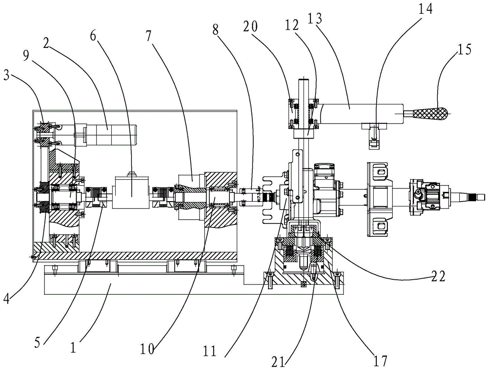一种转向器蜗轮蜗杆间隙测量机构的制作方法