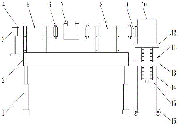 一种大扭矩传感器的扭矩标定装置的制作方法
