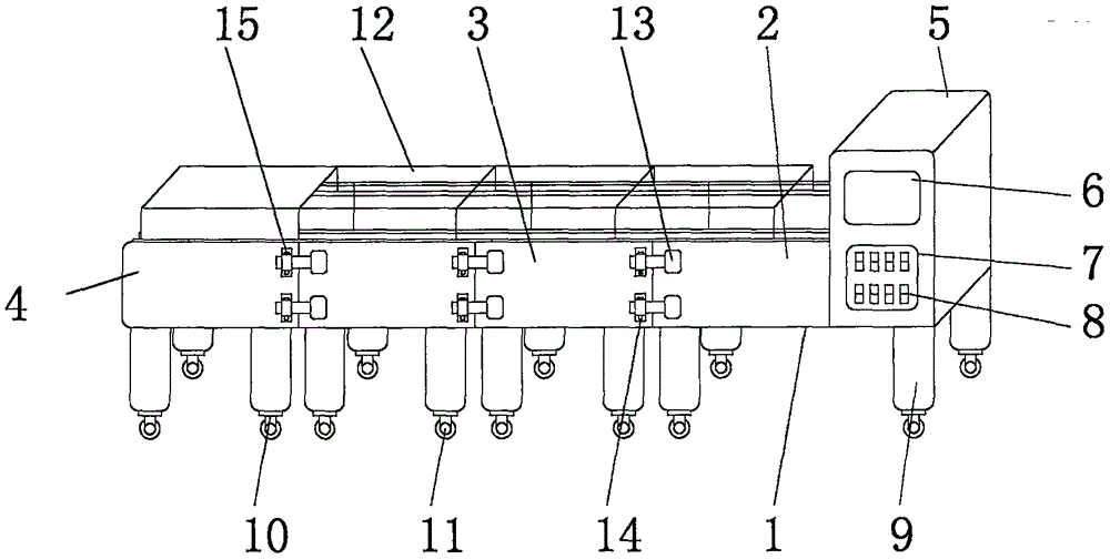 一种电脑控制电液伺服卧式拉力试验机的制作方法
