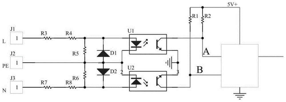 单相交流接地实时检测电路的制作方法