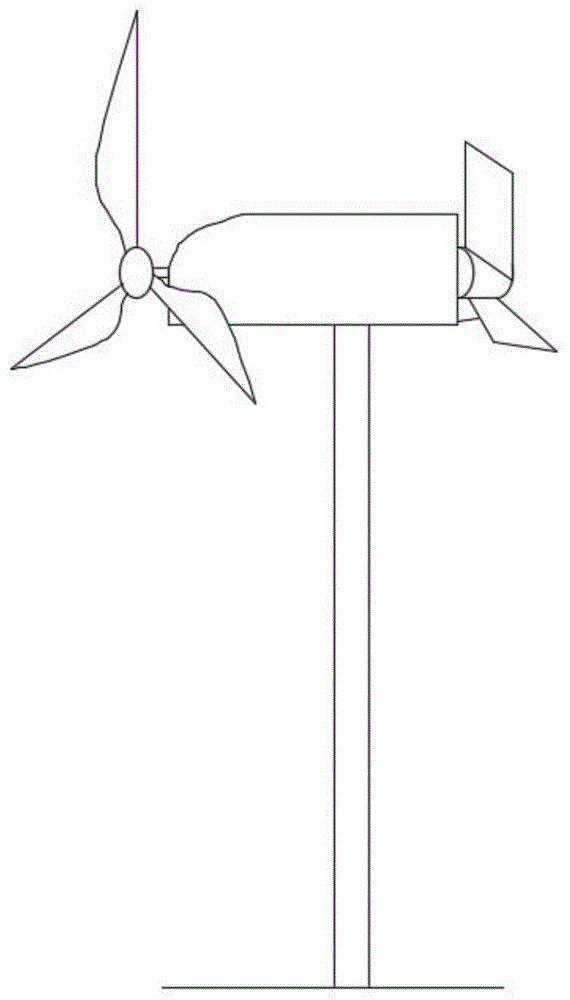双叶轮对转水平轴风力机的制作方法