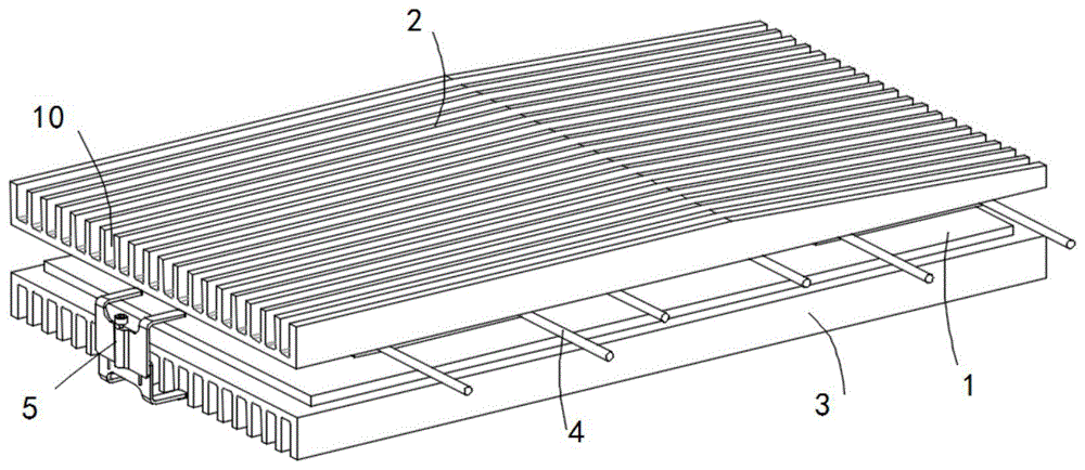 一种带TEC制冷片的散热器结构的制作方法