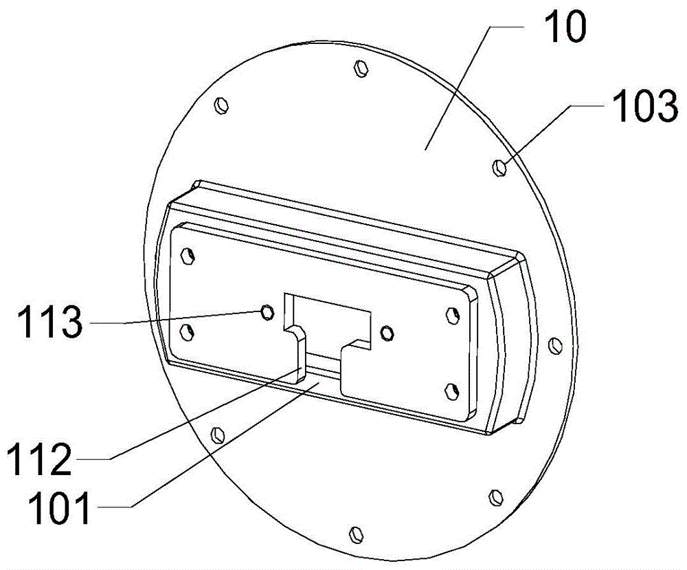 用于矩形连接器的固定组件及其连接器的制作方法