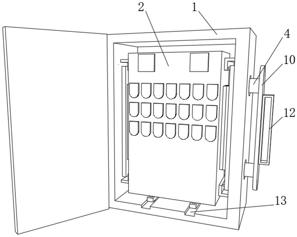 一种防碰撞密封性好的配电柜的制作方法