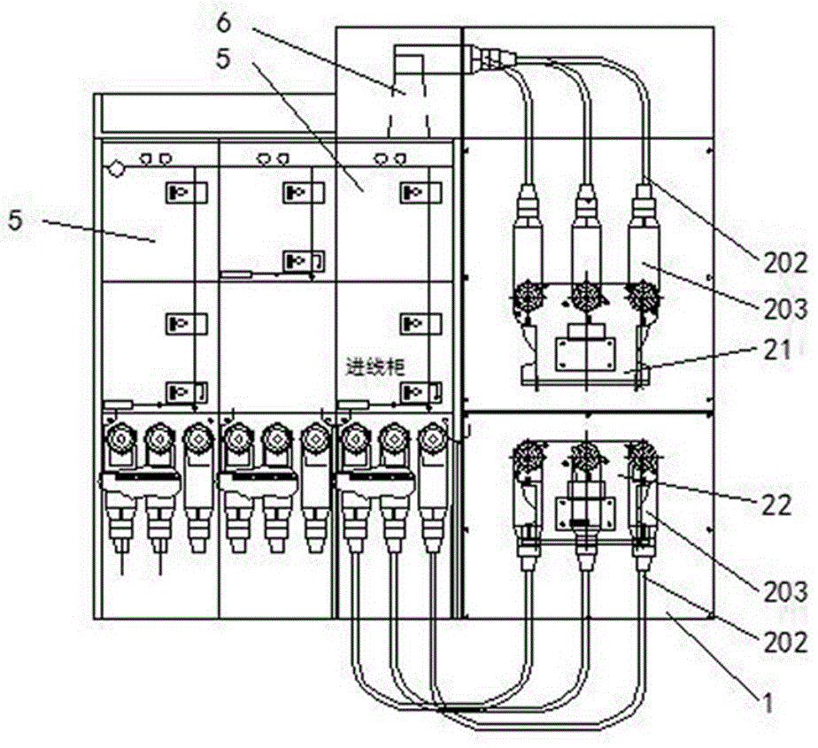 一种双电压互感器柜的制作方法