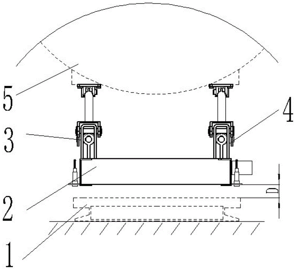 一种磁悬浮列车的电机气隙调节系统的制作方法