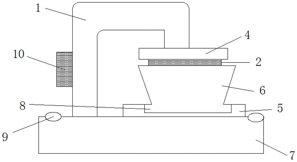 一种紧固型汽车扬声器支架的制作方法