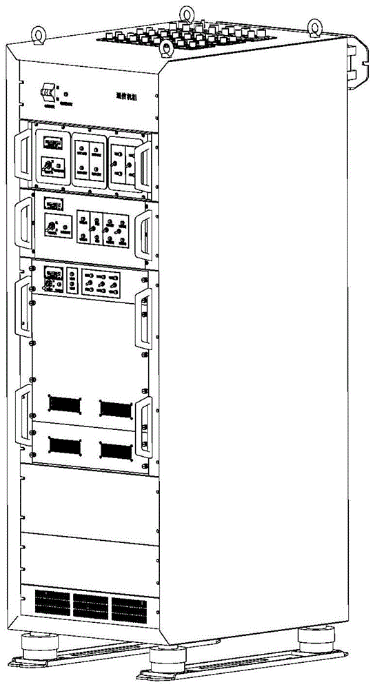 一种可以调整内插箱高度的标准机柜的制作方法