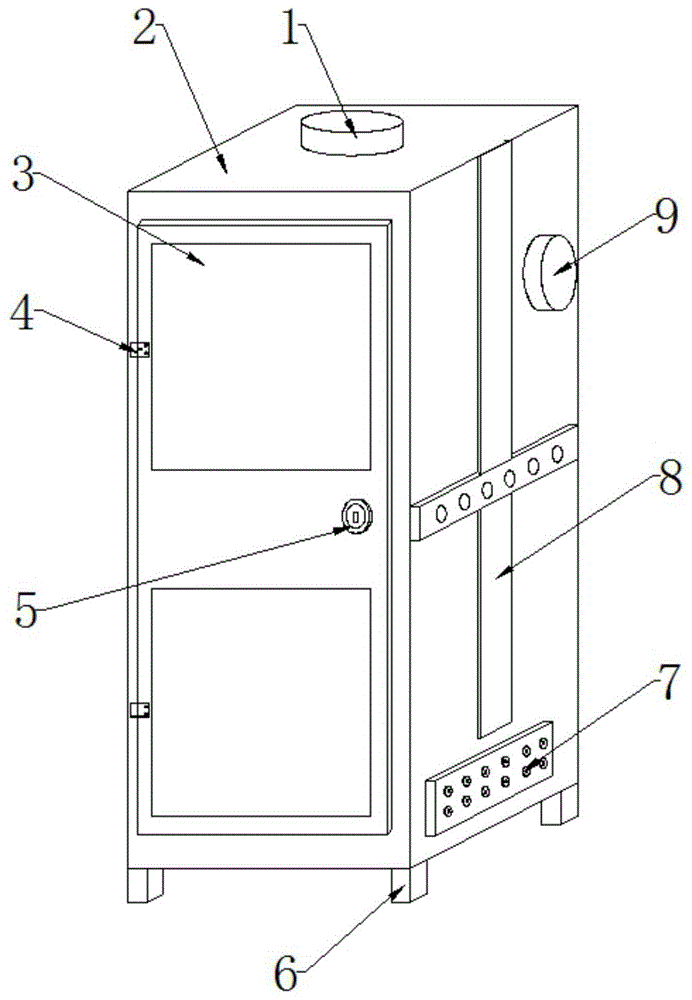 一种具有隔热功能的加固机柜的制作方法