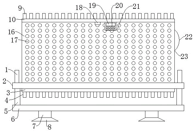 一种伺服电机驱动器用散热外壳的制作方法