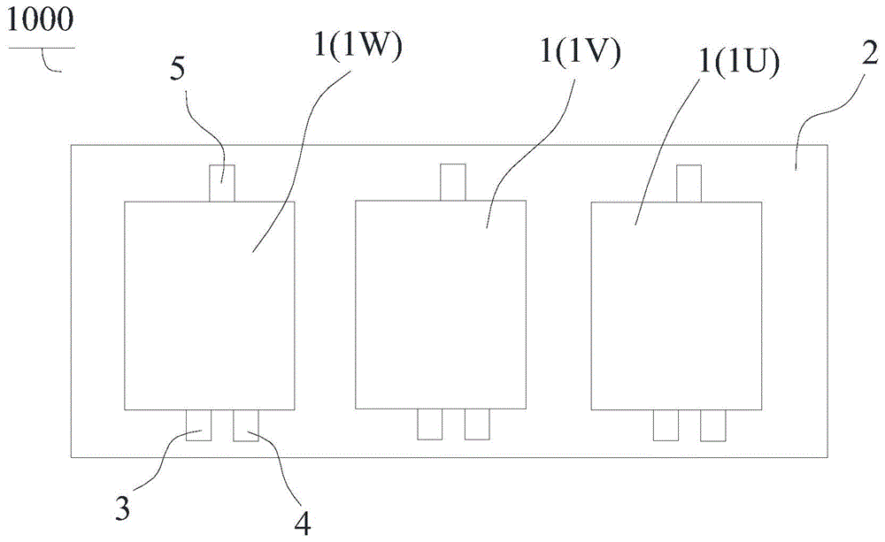 多路分支布局布线的功率模块及功率模组的制作方法