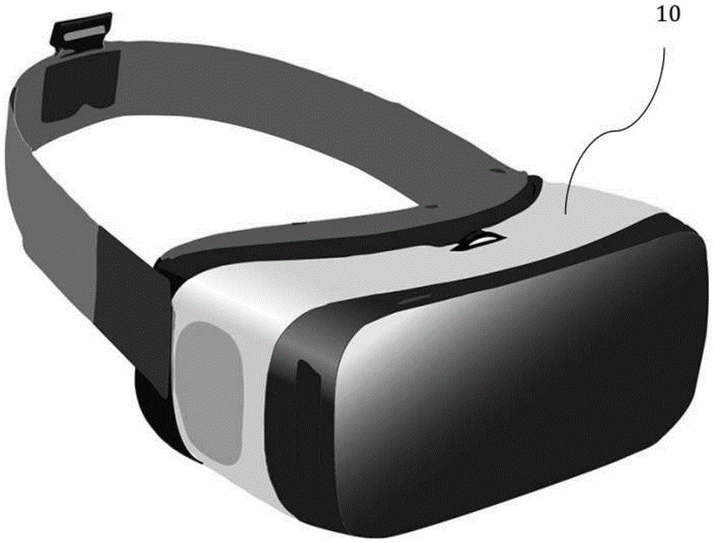后置式头戴虚拟现实显示设备的制作方法