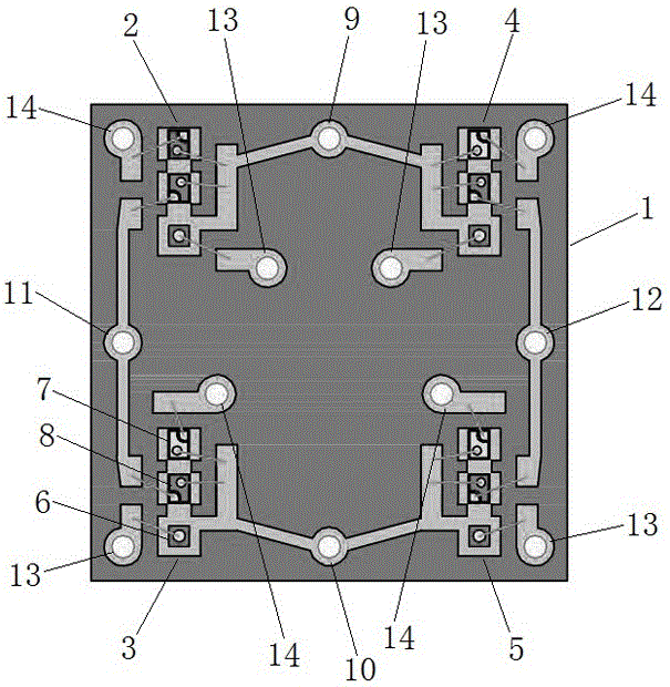 一种4合1全彩SMD LED的制作方法