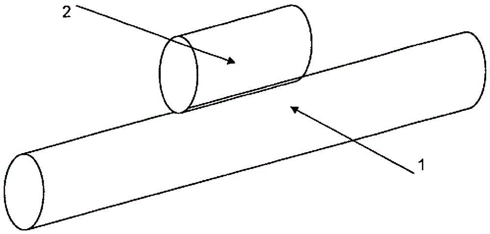 具有旋转对称的弯矩的弹簧支架上的含贵金属的接触件的制作方法