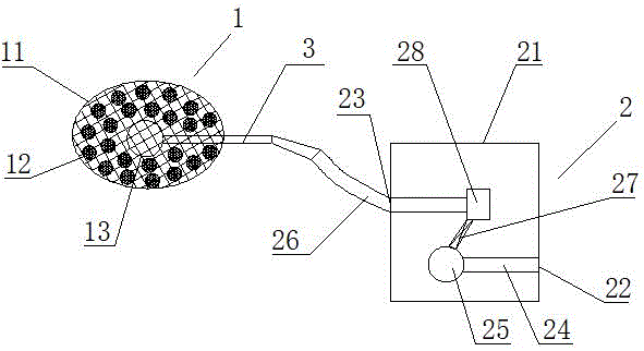 一种医用流体加压敷料装置的制作方法