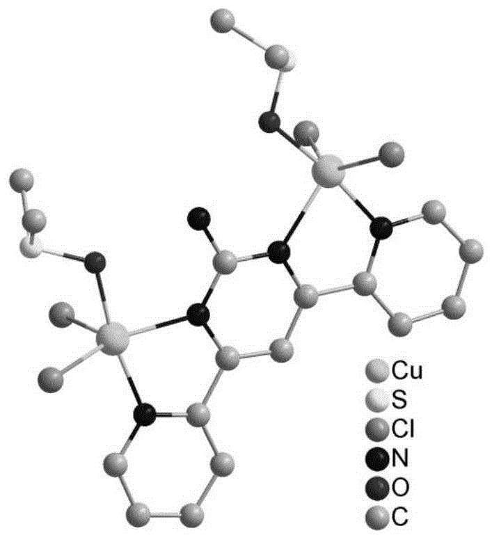 一种4,6-二(吡啶-2-基)嘧啶-2-胺铜配合物的制备方法及用途与流程