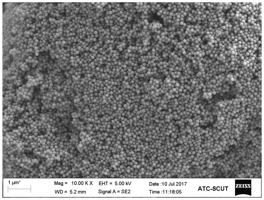 一种纳米级羧基化聚苯乙烯微球及其制备方法和应用与流程