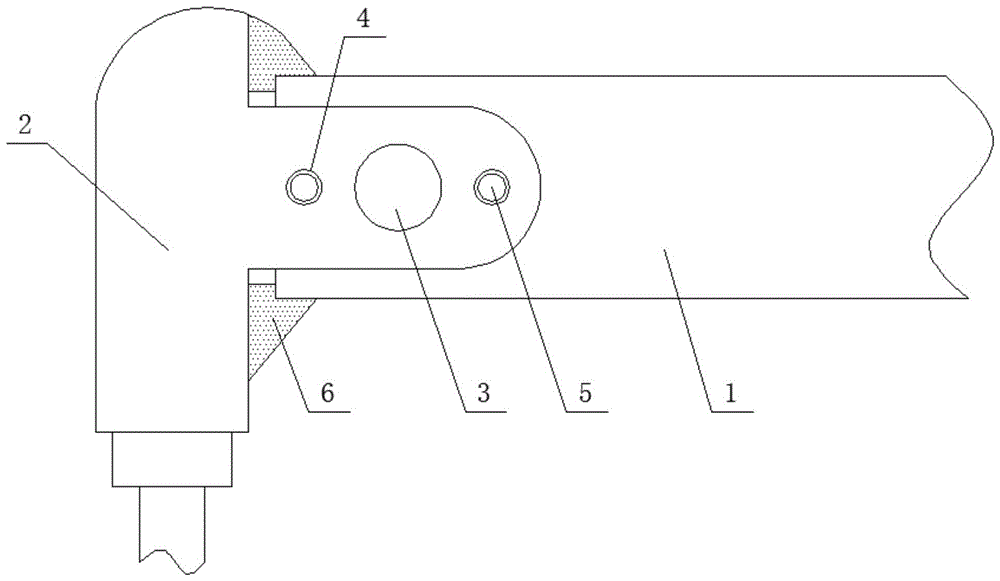 一种道闸杆防撞连接机构的制作方法