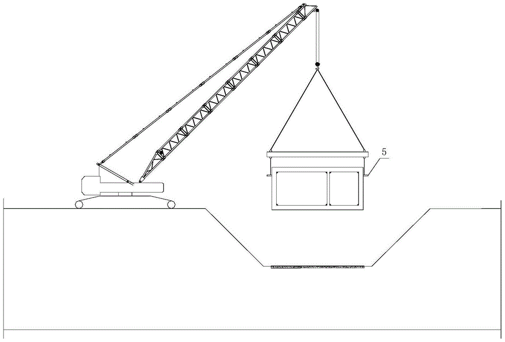 一种大型预制管廊顶推施工结构的制作方法