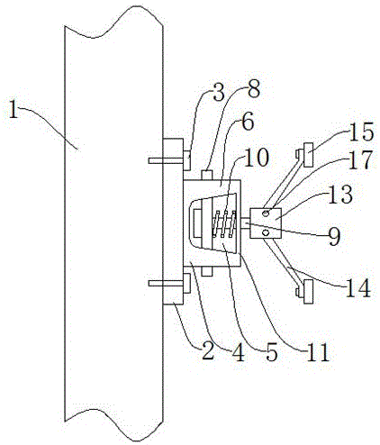 建筑幕墙固定结构的制作方法